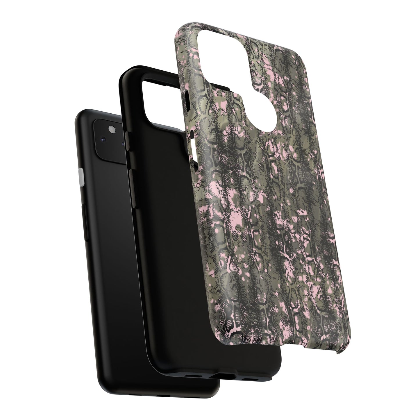 Camo Snake Pattern Phone Case – Rugged Protection Meets Bold Style Turn heads while protecting your phone with this fierce camo snake pattern case—where urban edge meets outdoor grit.