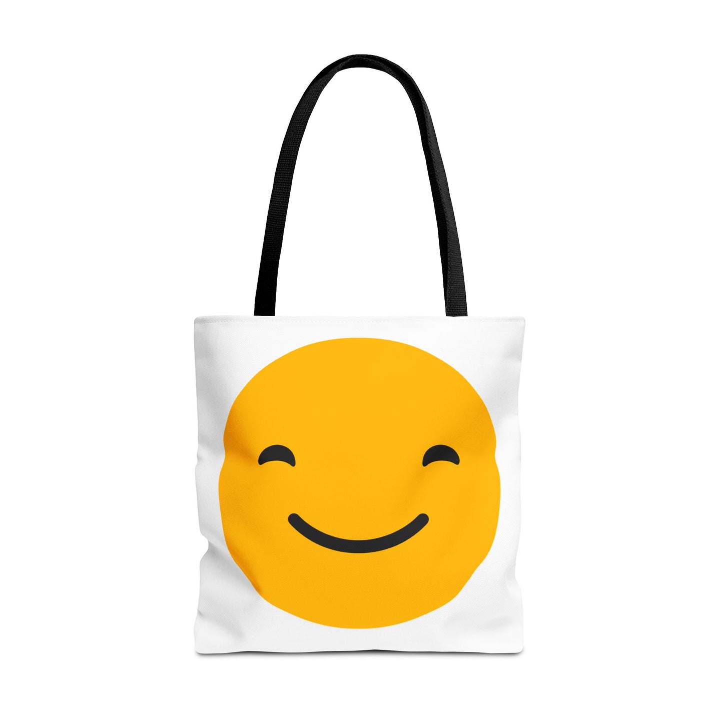 Smile & Frown Reversible Tote Bag - Cute Canvas Bag for Everyday Use
