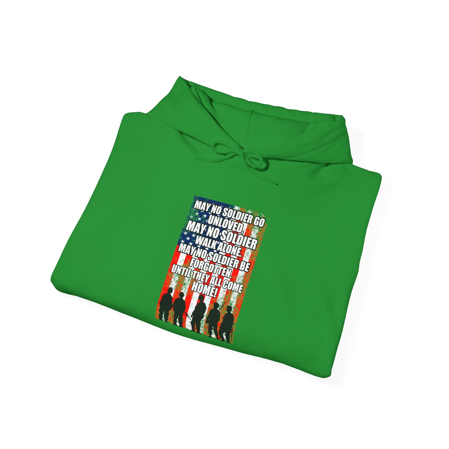 Patriotic Memorial Hoodie: Honor our Heroes, Unisex Sweatshirt for Veterans, Remembrance Day, Gift for Military Families,