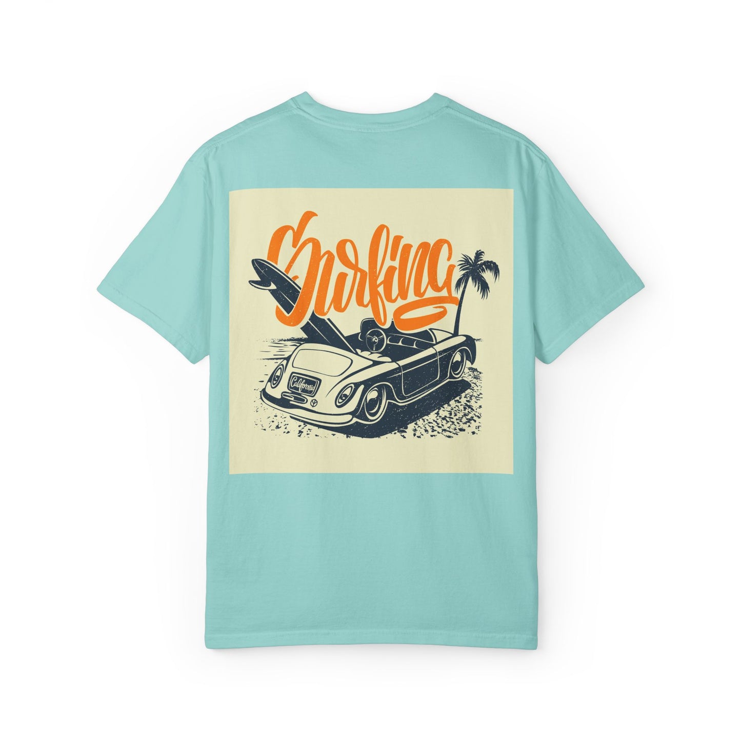 Retro Surfing Unisex T-Shirt, Beach Vibe Tee, Summer Casual Wear, Vacation Shirt, Surf Lover Gift, Ocean Adventure Top