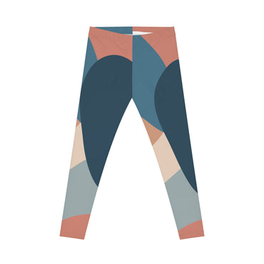 Abstract Pattern Women's Casual Leggings - Stylish & Comfortable Workout Wear