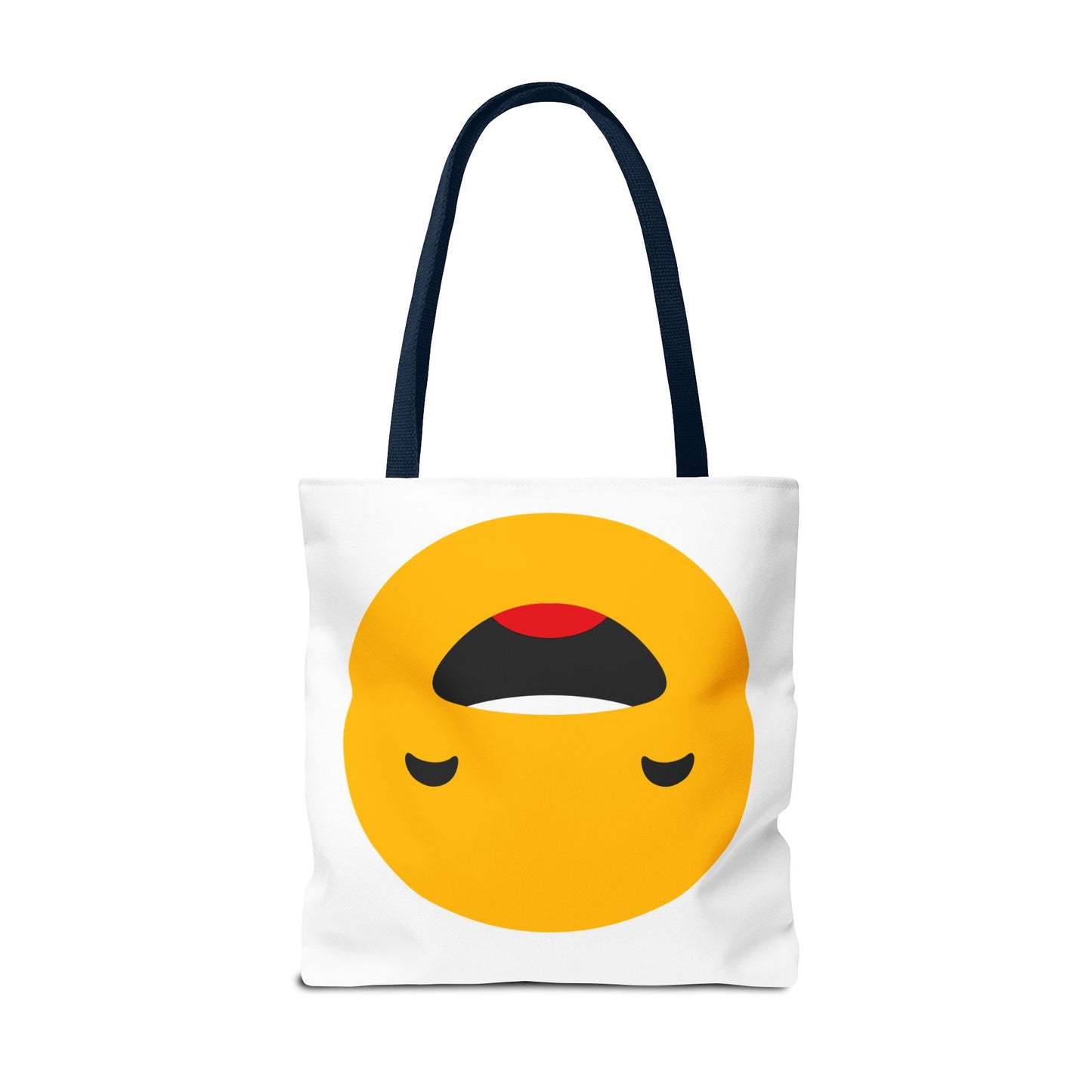 Smiley Face Tote Bag - Fun and Cheerful Reusable Shopping Bag