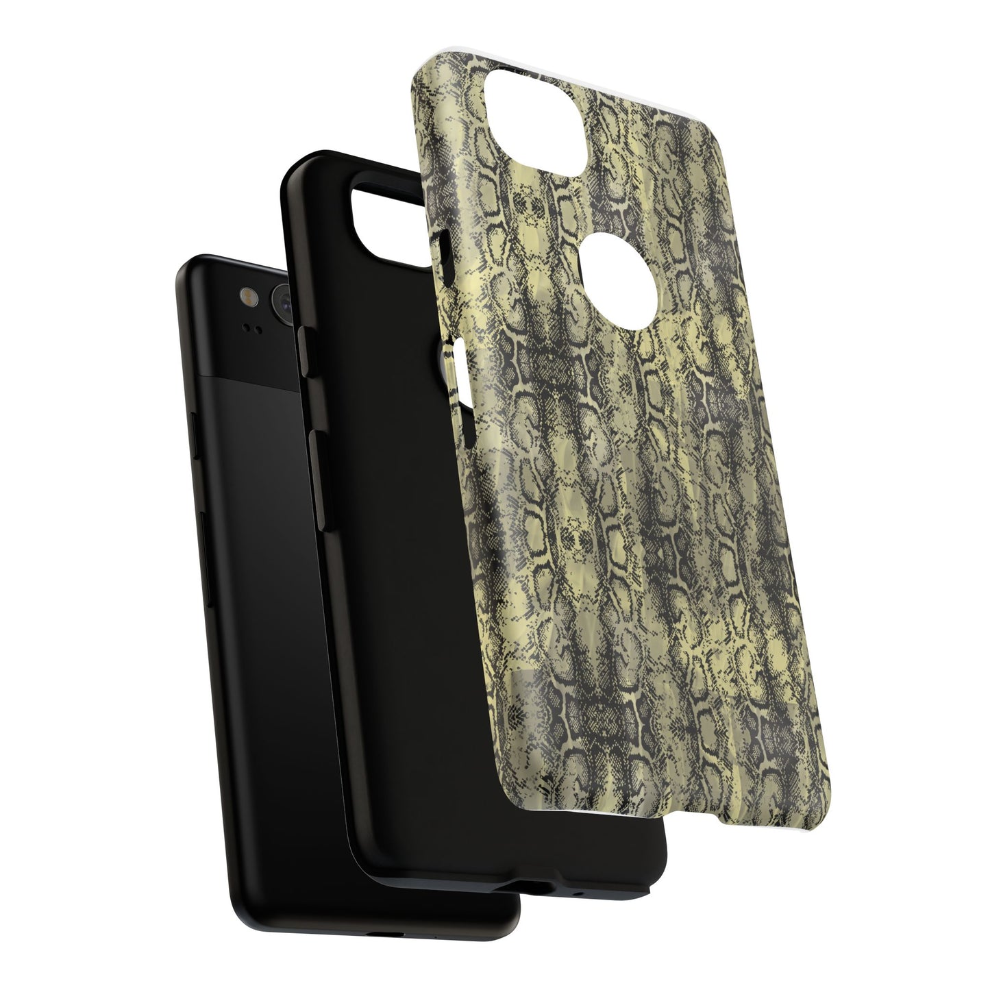Snake Pattern Phone Case – Tough & Stylish Protection for Your Device Show off your wild side while keeping your phone protected with this sleek snake pattern case—designed for both fashion and function.