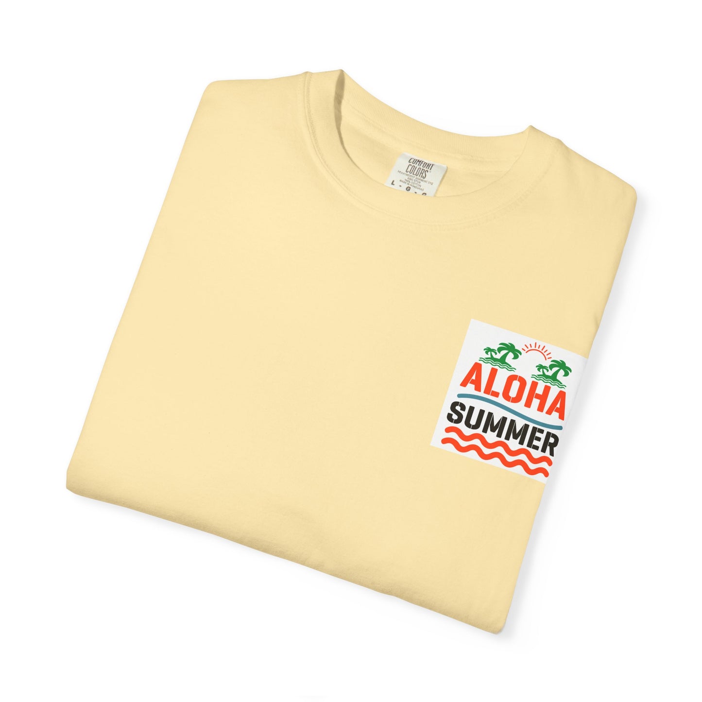 Aloha Summer Unisex T-Shirt, Beach Shirt, Vacation Tee, Summer Apparel, Tropical Graphic Tee, iconic Waikiki Beach Maui ,Oahu