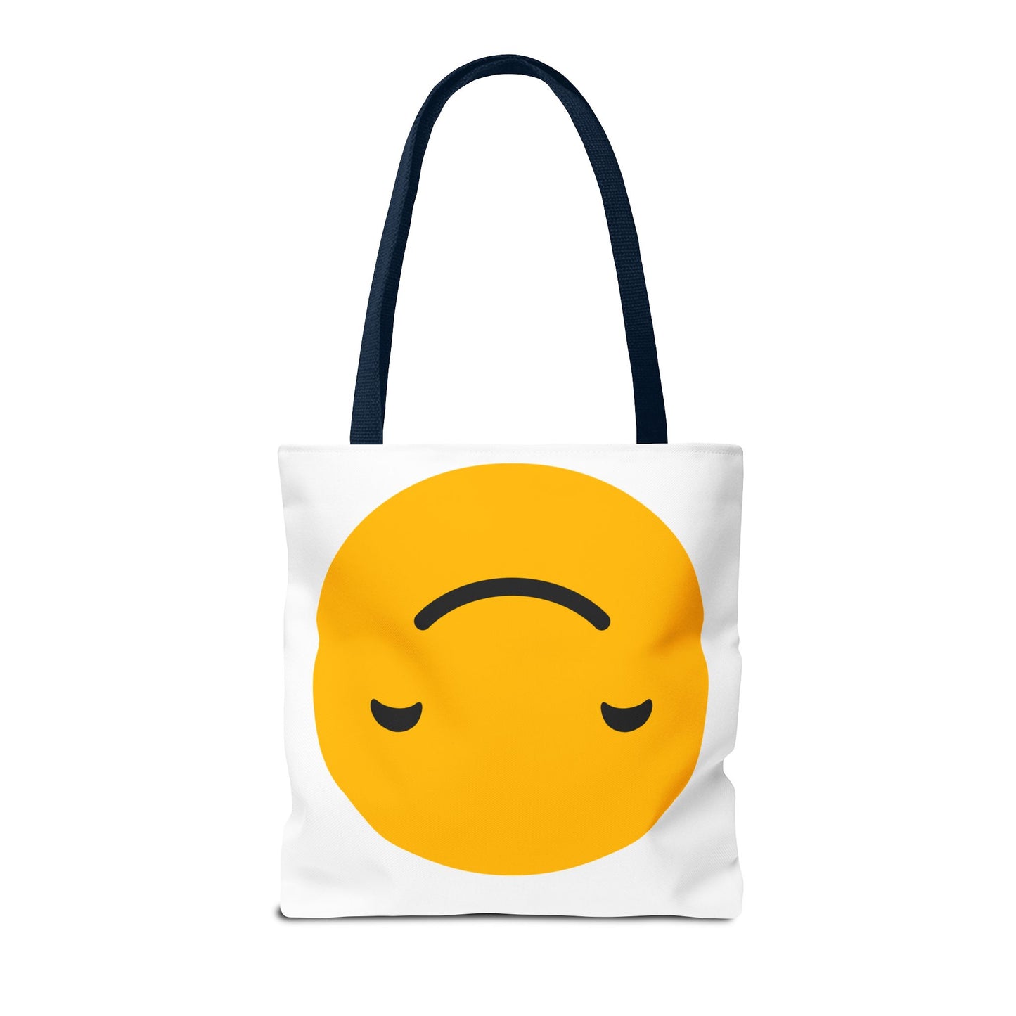 Smile & Frown Reversible Tote Bag - Cute Canvas Bag for Everyday Use