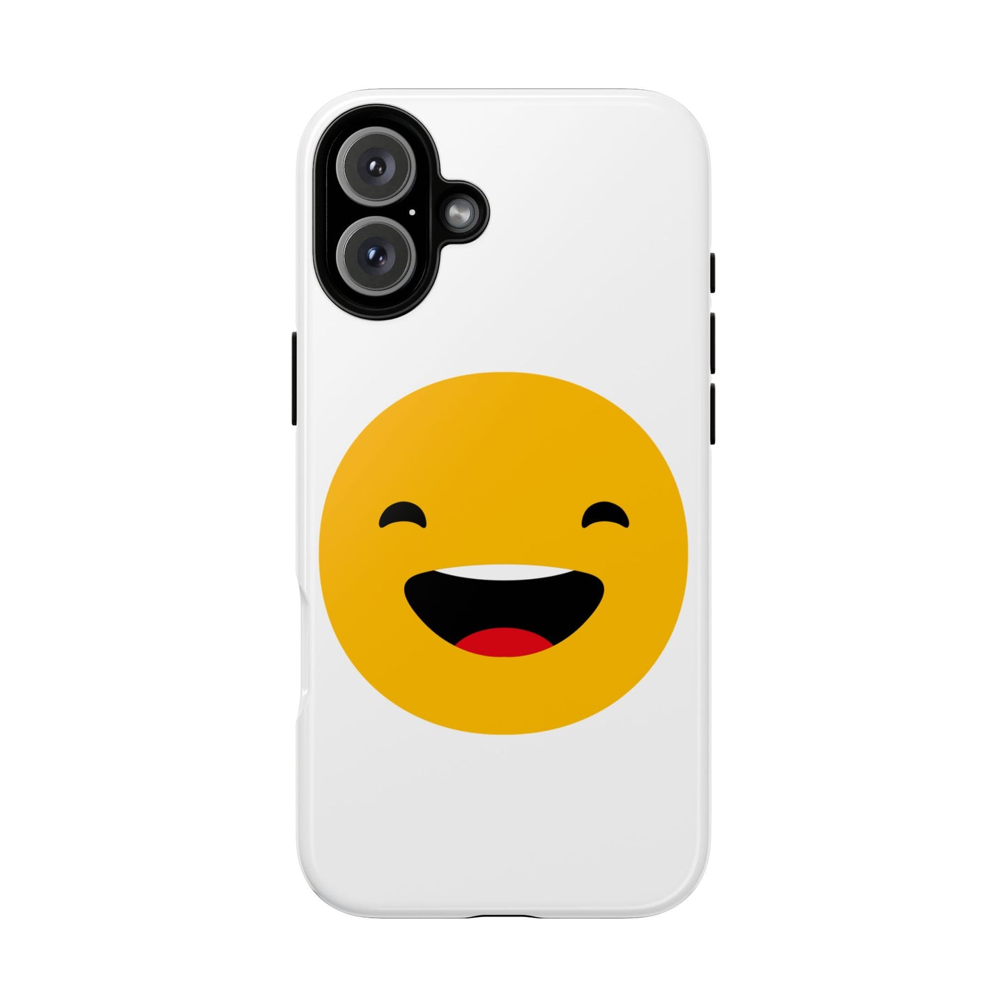 Happy Face Tough Phone Case - Durable Protection with Smile Design