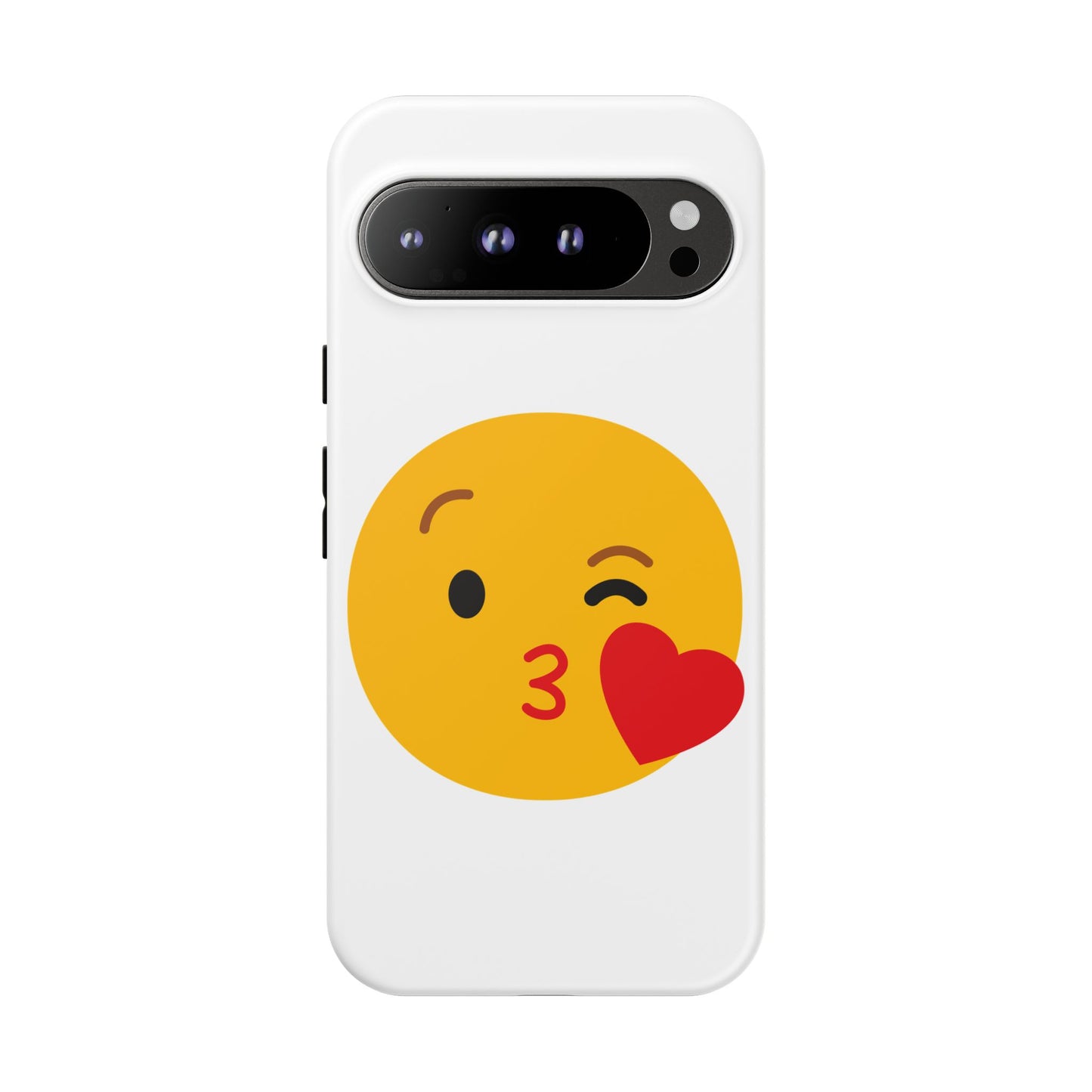 Cute Emoji Phone Case - Kissy Face Design for Stylish Protection