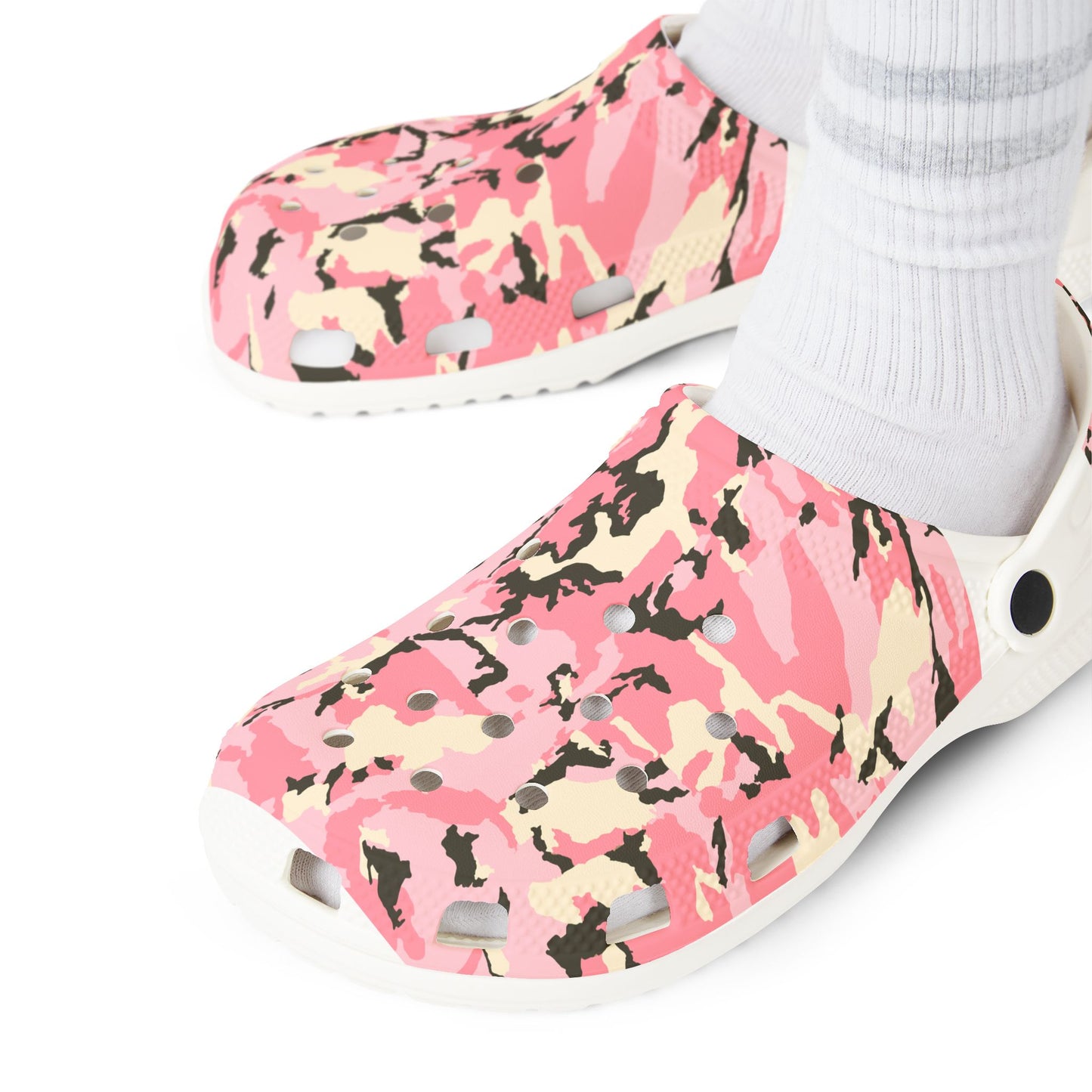 Trendy Camo EVA Foam Rubber Shoes for Comfort and Style