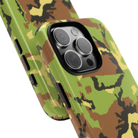 Camo Tough Phone Case - Durable Military Style Cover for Adventure Lovers