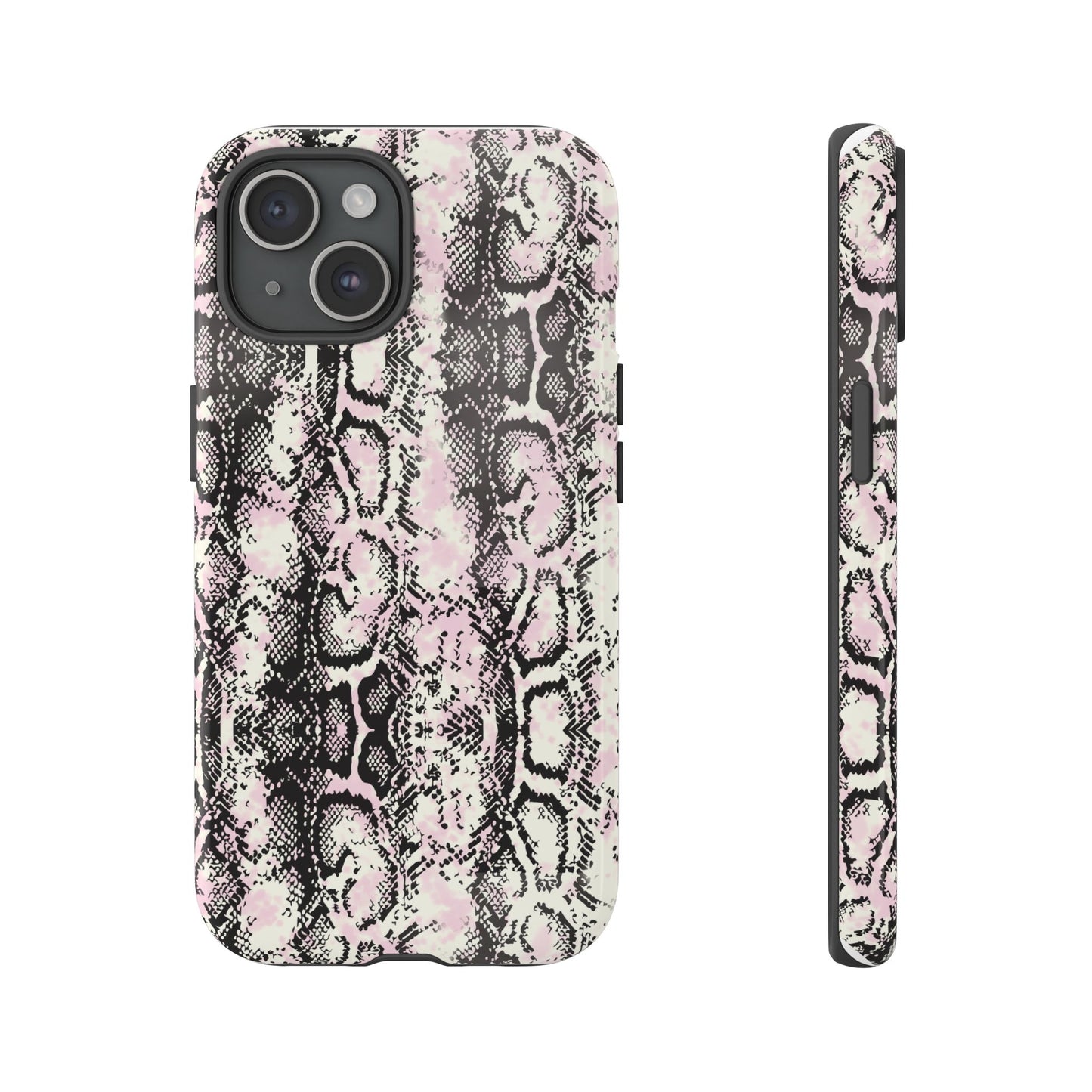 Stylish Snake Print Phone Case – Trendy Design, Tough Protection  Make a bold fashion statement while keeping your phone safe with this sleek and durable snake print case.