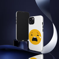 Emotional Tough Case – Sad Emoji Phone Case for Supportive Gifts