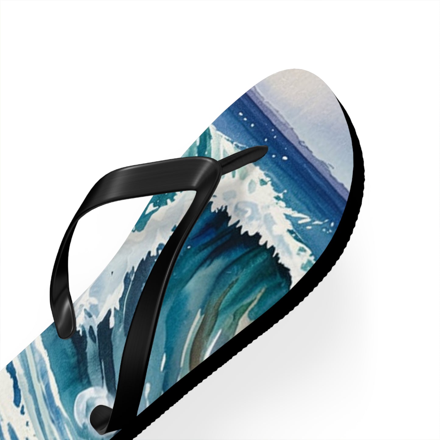 Ocean Wave Flip Flops - Summer Beach Footwear