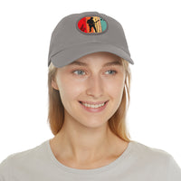 Musician Dad Hat with Leather Patch - Stylish Cap for Music Lovers