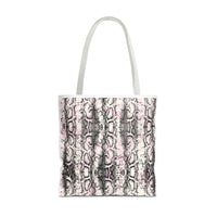 Elegant Python Print Tote Bag - Stylish and Trendy Carryall for Everyday Use