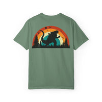 Retro Sunset Dinosaur Unisex T-Shirt