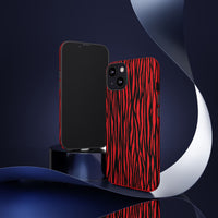 Bold Zebra Print Phone Case - Tough Protection for Trendsetters
