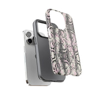 Stylish Snake Print Phone Case - Tough Protection for Trendsetters