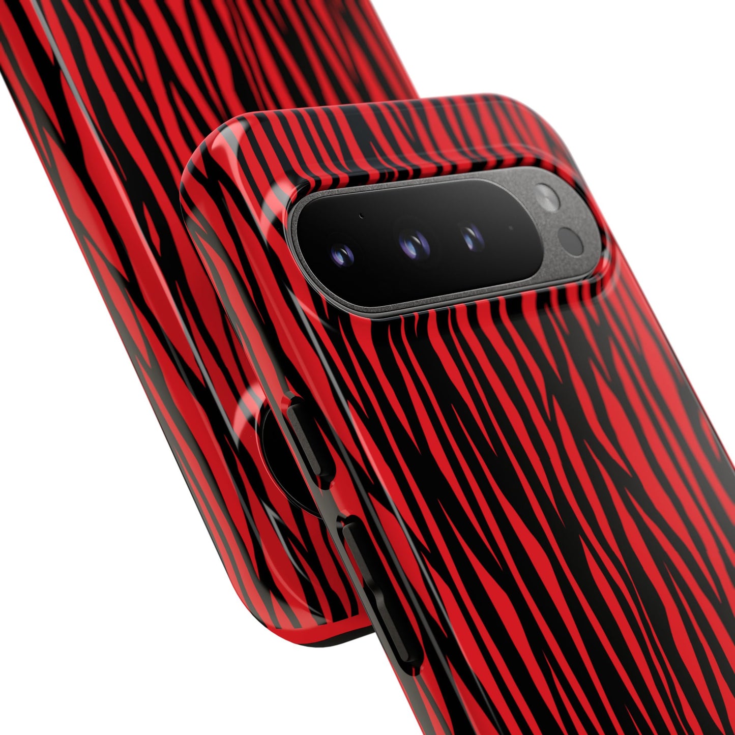 Bold Zebra Print Phone Case - Tough Protection for Trendsetters