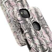 Stylish Snake Print Phone Case - Tough Protection for Trendsetters