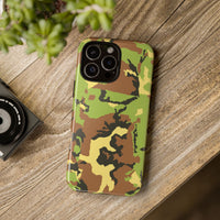 Camo Tough Phone Case - Durable Military Style Cover for Adventure Lovers