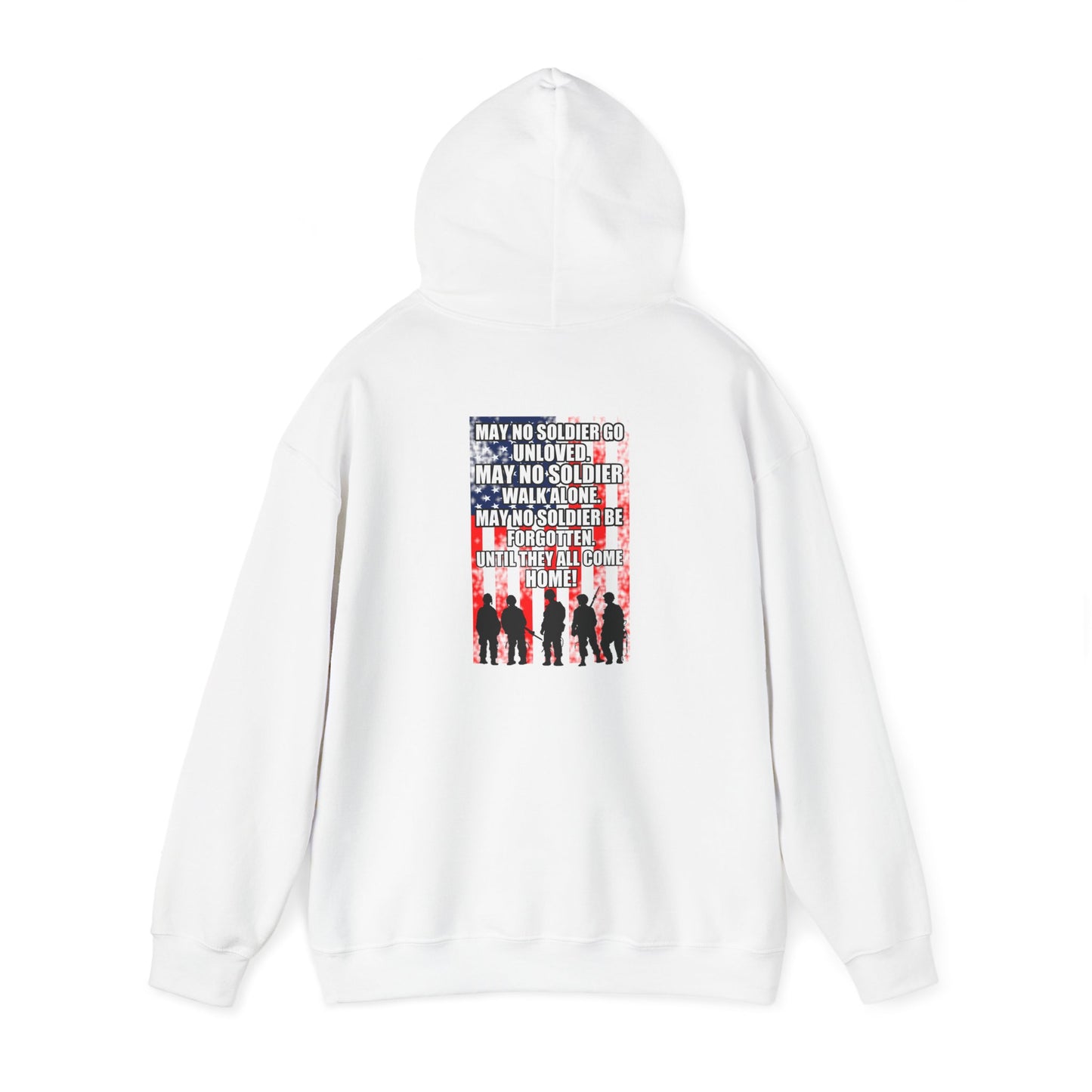 Patriotic Memorial Hoodie: Honor our Heroes, Unisex Sweatshirt for Veterans, Remembrance Day, Gift for Military Families,