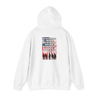 Patriotic Memorial Hoodie: Honor our Heroes, Unisex Sweatshirt for Veterans, Remembrance Day, Gift for Military Families,