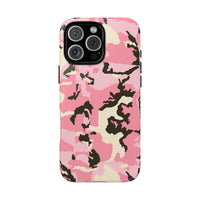 Stylish Pink Camouflage Phone Case – Tough Cases for Trendsetters