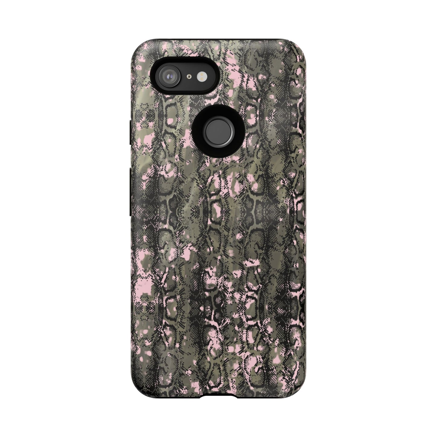 Stylish Snake Print Phone Case for Tough Protection