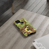 Camo Tough Phone Case - Durable Military Style Cover for Adventure Lovers
