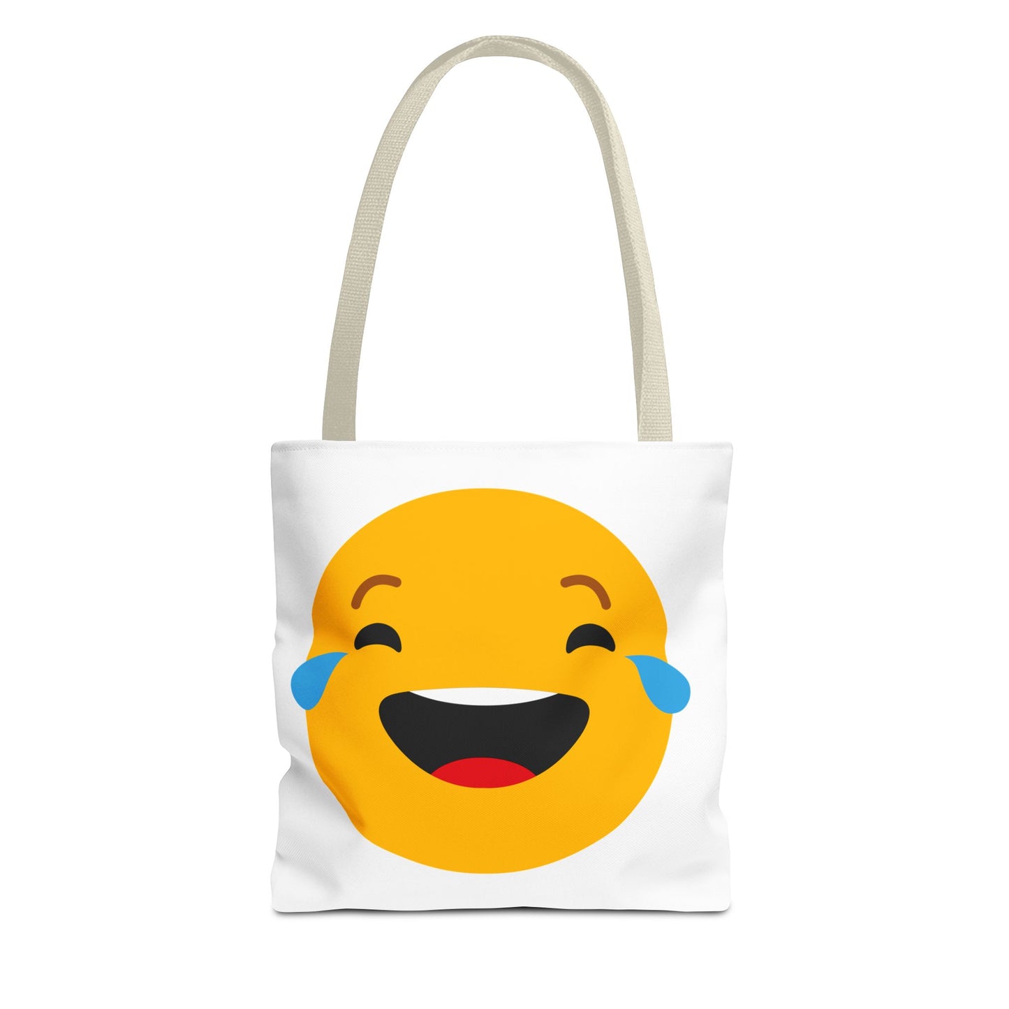 Funny Emoji Tote Bag - Smiling & Laughing Faces