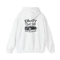 Vintage Car Lover's Hoodie - Enjoy Classic Car Design