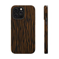 Stylish Magnetic Tough Phone Case - Bold Striped Design