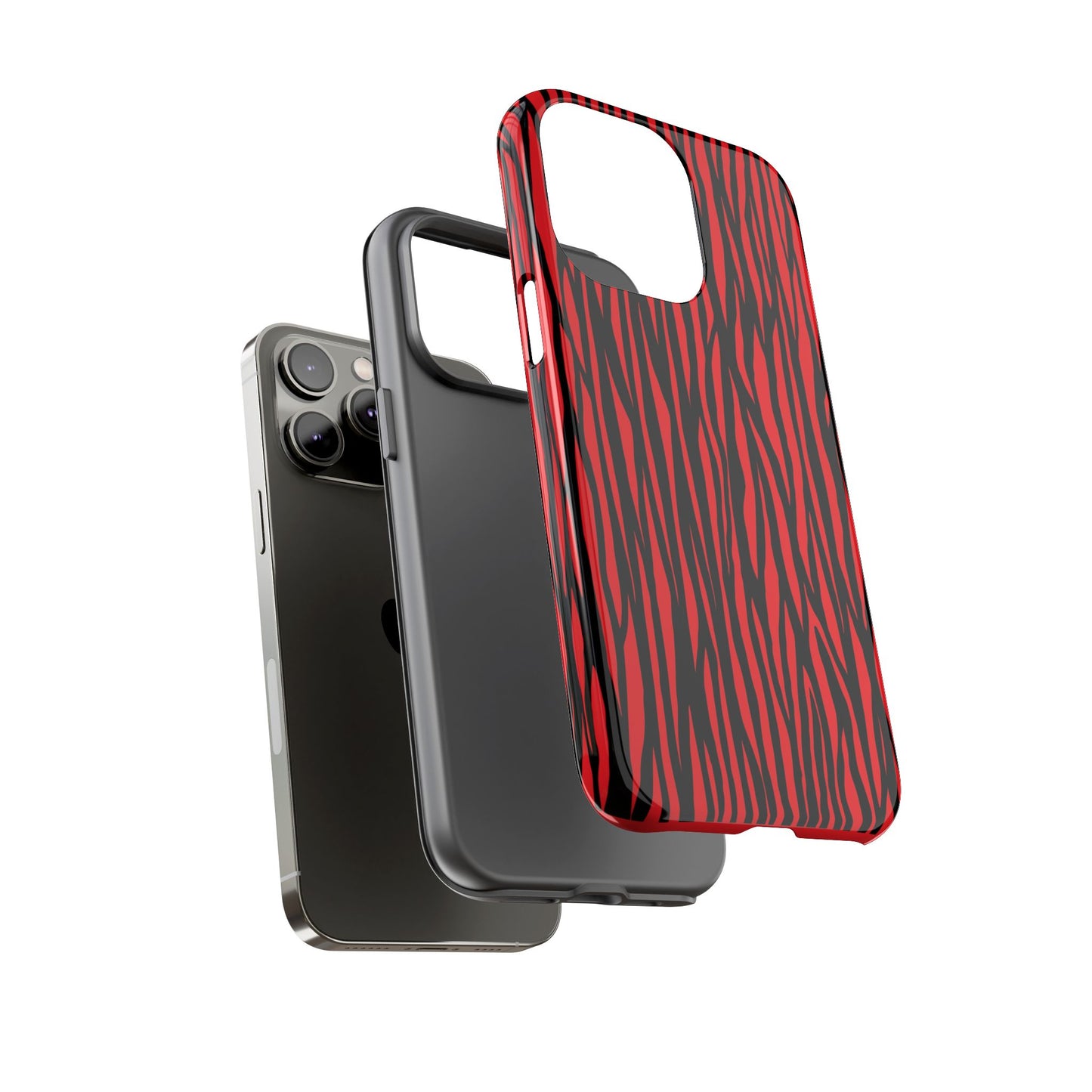 Bold Zebra Print Phone Case - Tough Protection for Trendsetters