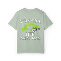 Army Wife Love T-shirt - Cute Gift for Military Girlfriends, Support Our Troops Apparel, Unisex Casual Tee, Army Partner