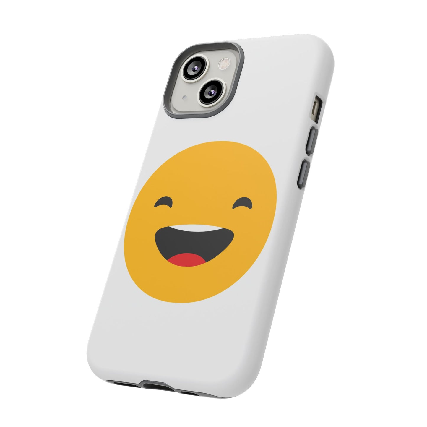 Happy Face Tough Phone Case - Durable Protection with Smile Design