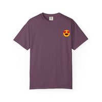 Love Emoji Garment-Dyed Unisex T-Shirt | Perfect for Valentine's Day & Casual Wear