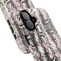 Stylish Snake Print Phone Case – Trendy Design, Tough Protection  Make a bold fashion statement while keeping your phone safe with this sleek and durable snake print case.