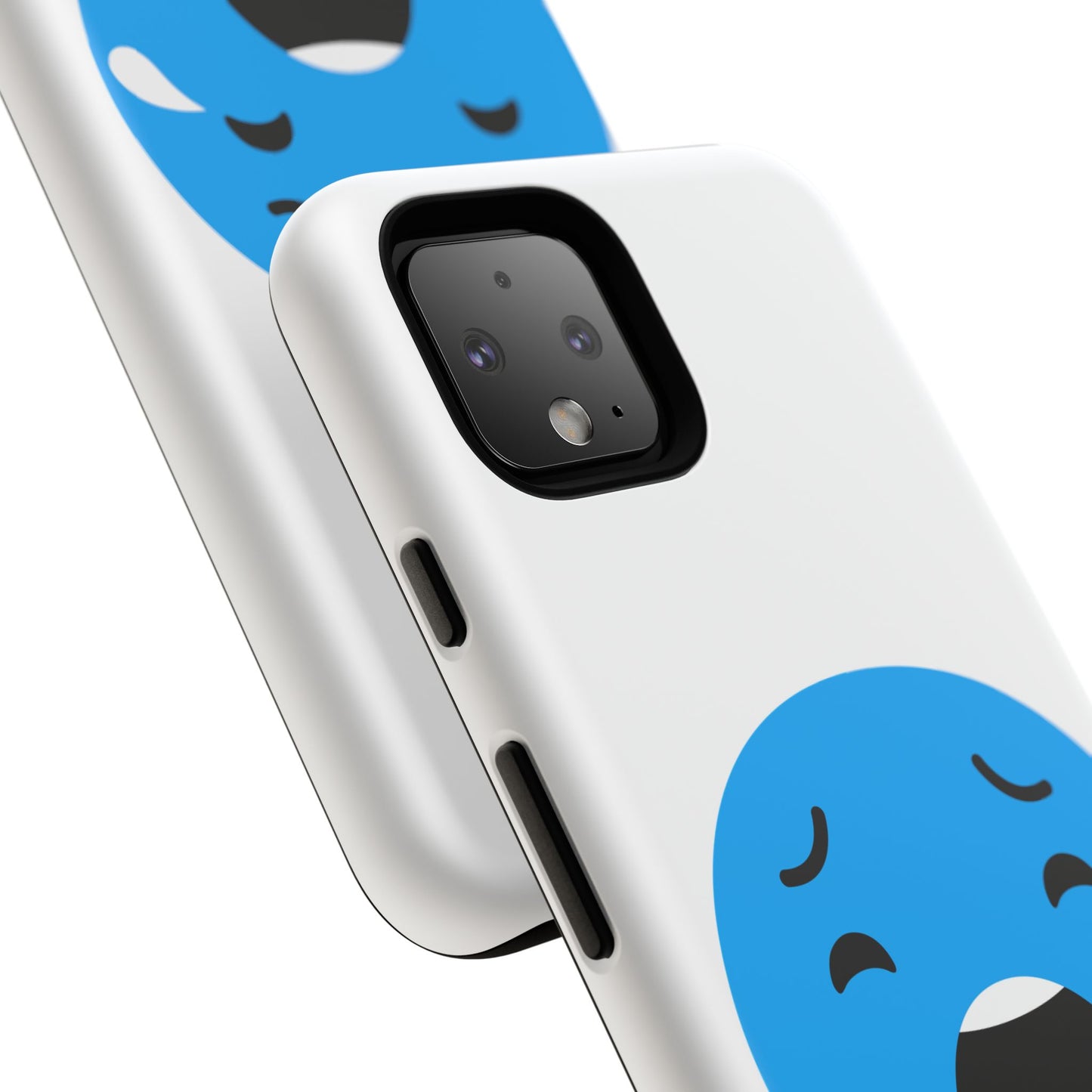 Funny Sad Face Phone Case - Tough and Stylish