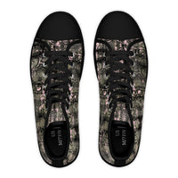 Women’s High Top Sneakers with Unique Snakeskin Design - Trendy Casual Footwear