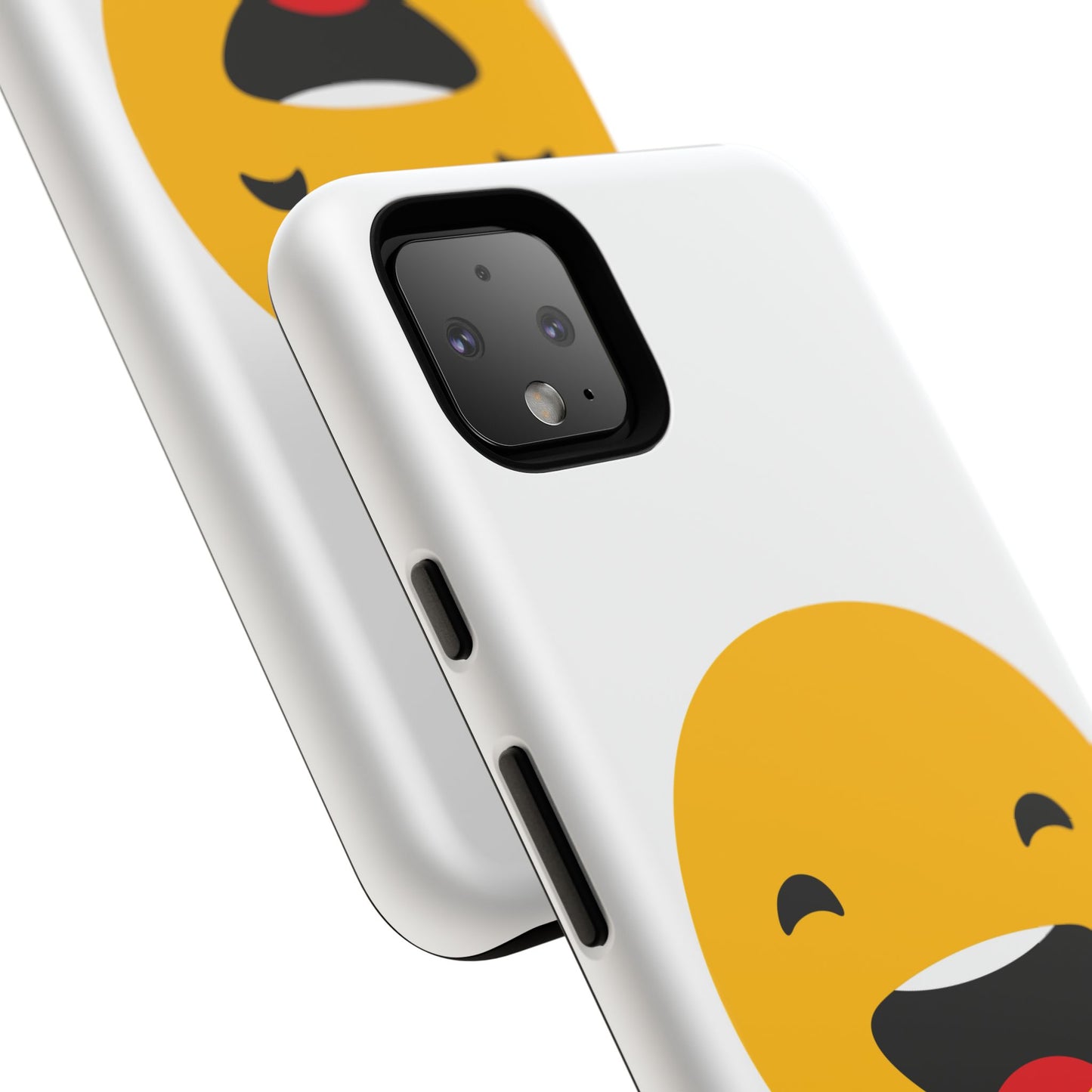 Happy Face Tough Phone Case - Durable Protection with Smile Design