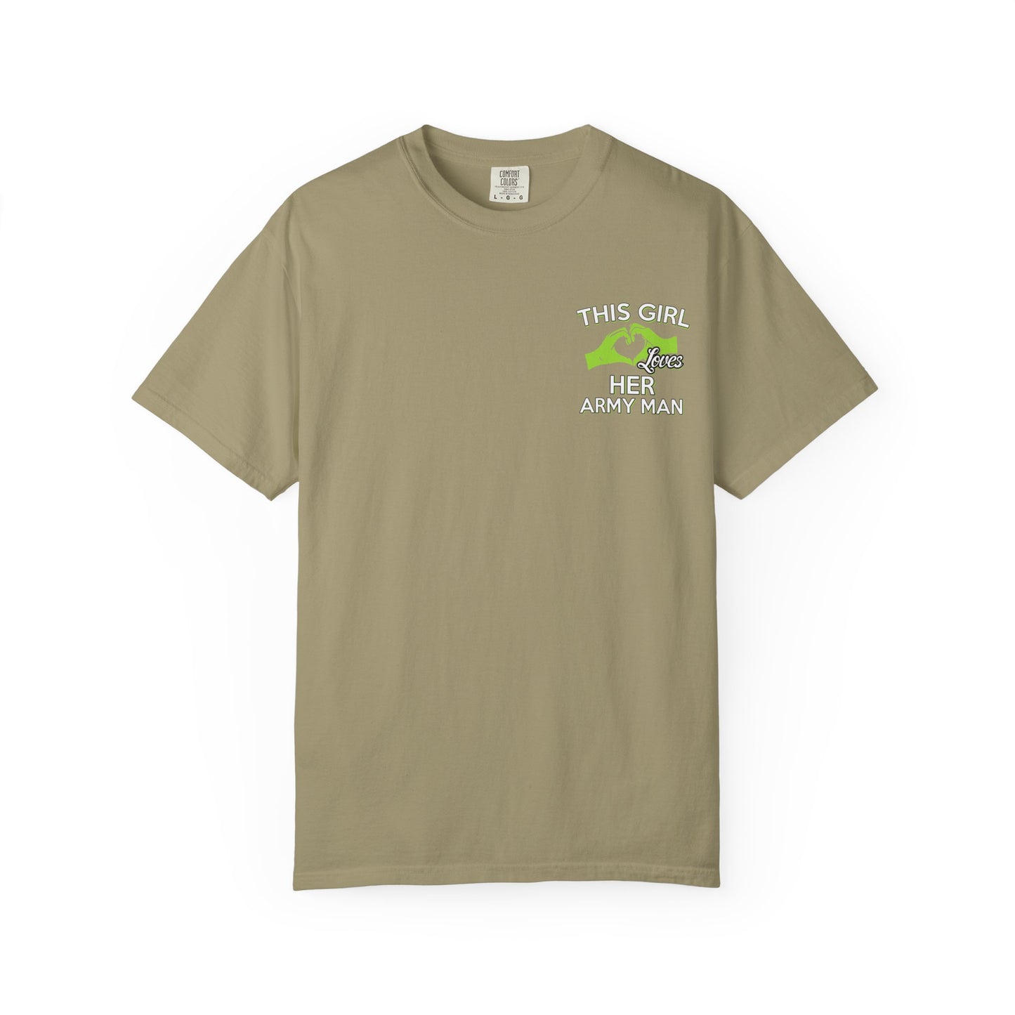 Army Wife Love T-shirt - Cute Gift for Military Girlfriends, Support Our Troops Apparel, Unisex Casual Tee, Army Partner