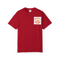 Beach Bound Unisex Garment-Dyed T-Shirt, Summer Vibes, Casual Wear, Beach Trip, Vacation Shirt, Outdoor Activities