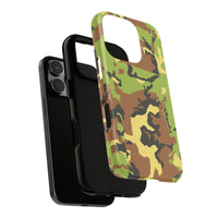 Camo Tough Phone Case - Durable Military Style Cover for Adventure Lovers