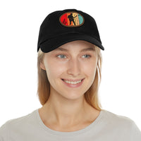Musician Dad Hat with Leather Patch - Stylish Cap for Music Lovers
