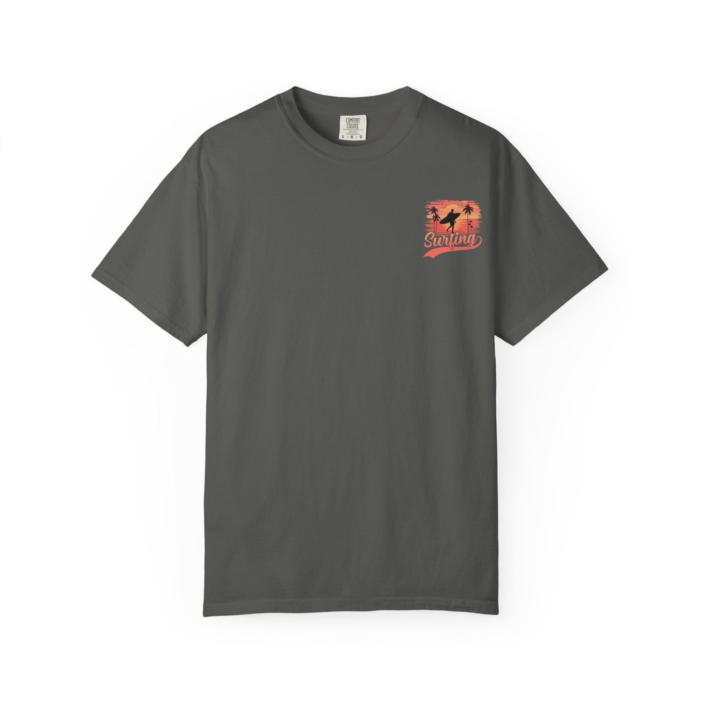 Surfing Paradise Unisex T-Shirt, Casual Beach Wear, Summer Vibes, Gift for Surfers, Vacation Outfit