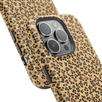 Leopard Print Magnetic Tough Case for iPhone – Bold Style, Rugged Protection  Make a fierce statement while keeping your iPhone safe with this stylish and durable magnetic tough case featuring a trendy leopard print design.