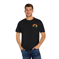 Retro Sunset Dinosaur Unisex T-Shirt