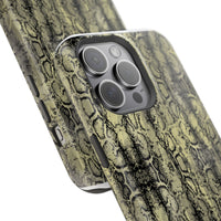 Stylish Snake Skin Magnetic Tough Case - Durable Protection for Your Phone