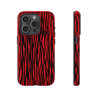 Bold Zebra Print Phone Case - Tough Protection for Trendsetters