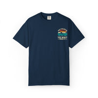 Garment-Dyed Unisex T-Shirt - Vintage Beach Vibes 'Don't Follow Me, You Won't Make It'